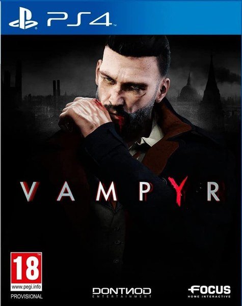 Jaquette PS4 de Vampyr