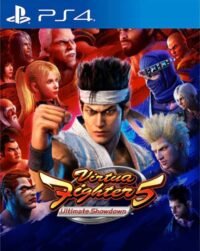 Jaquette PS4 de Virtua Fighter 5 Ultimate Showdown