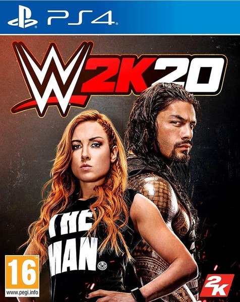 Jaquette PS4 de WWE 2K20