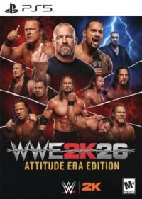 Jaquette PS5 de WWE 2K26 Attitude Era Edition