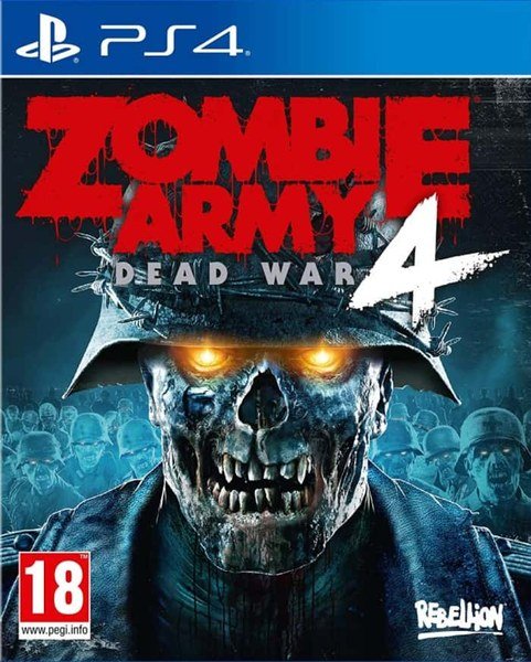 Jaquette PS4 de Zombie Army 4 Dead War